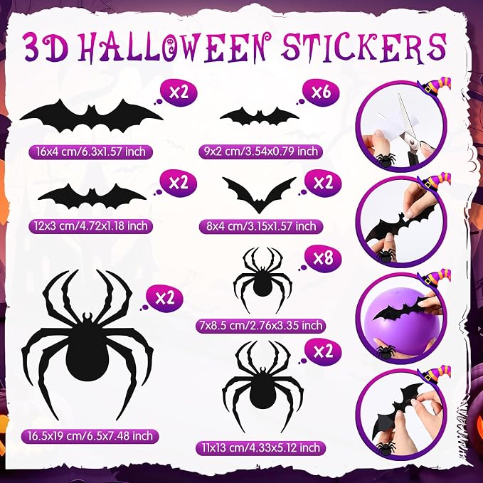 Kasyat 2 Sets Halloween Balloon Column Stand Kit - Image 4