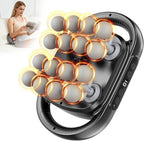 Beyn New 16-Head Massage Gun Set - 16 Gray Heads Included, 30 Speed Levels, Deep Tissue Massage for Back/Leg/Foot Muscle Relaxation, Portable Design