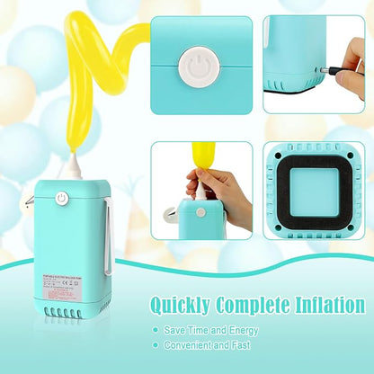 Ball Pump Balloon Pumps Electric, Balloon Pump Portable Long Animal Balloon Pump - Image 3