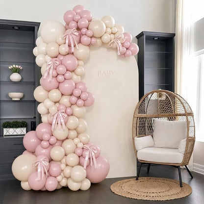 Dusty Pink Balloon Arch Kit for Wedding Baby Shower Birthday Decorations | - Image 3
