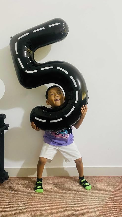 Line 9 Balloon - Number Balloon 40 Inch, 9th Line Birthday Decorations | Giant - Image 8