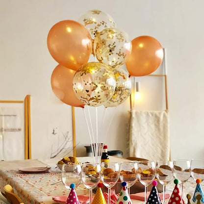 Gold Confetti Balloons - Image 3