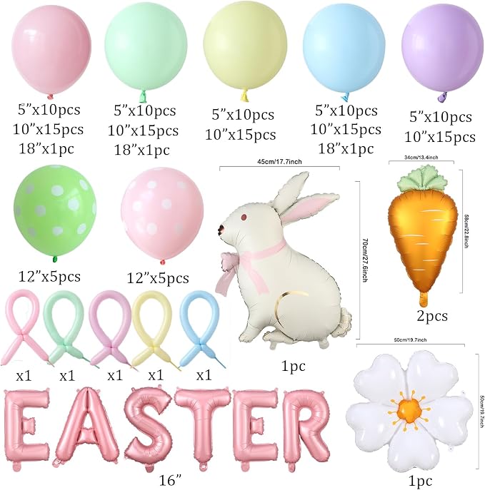 Easter Balloon Garlan Arch Kit - Image 2
