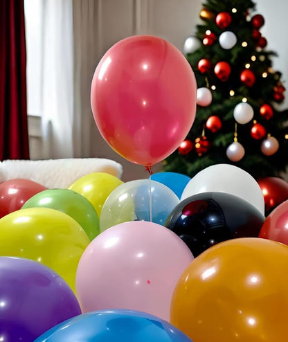 50 Pack 24 inch Balloons 10 Colors Latex Rainbow Party Big Balloon Bulk - Image 4