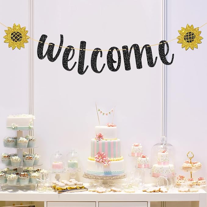 Welcome Banner, Induction Party | Home | School New Terms Begins Sign Bunting - Image 5