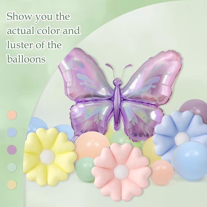 143pcs Wildflower Balloon Arch Kit - Image 4