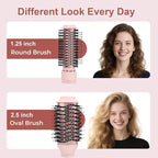 6-in-1 Multi Hair Styler | Air Styling & Drying System | Powerful Hair Dryer Brush | No Heat Damage | Auto-Wrap Curlers, Oval Brush, Round Brush, Comb & Storage Bag