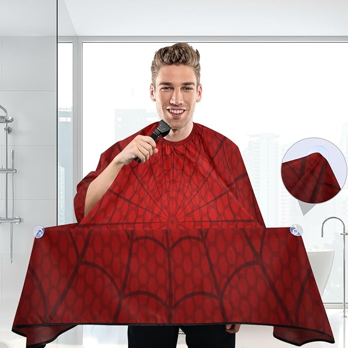 Kigai Hair Cutting Cape for Men & Women Waterproof Professional Barber Cape with Adjustable Closure Snap