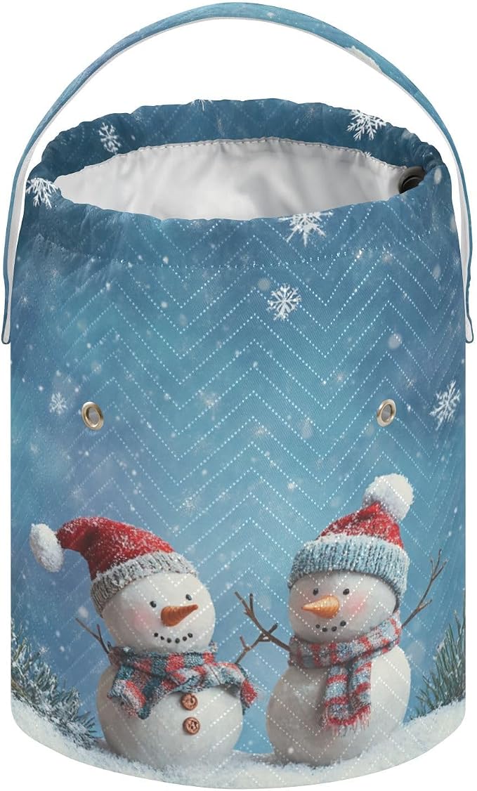 Yarn Bag Small Crochet Bag Drawstring Yarn Storage Organizer Knitting Project - Image 2