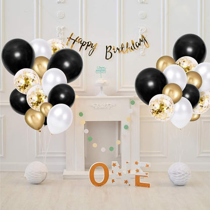 5 inch Black Party Balloons - Image 7