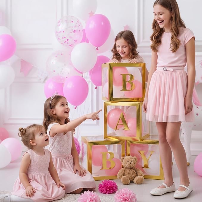 12 Pcs Transparent Balloon Boxes Clear Balloon Boxes - Image 4