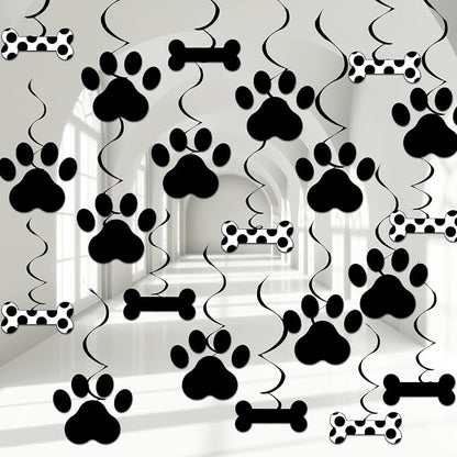 60PCS Dog Birthday Party Decorations Puppy Birthday Decorations Dog Party by ZOIIWA