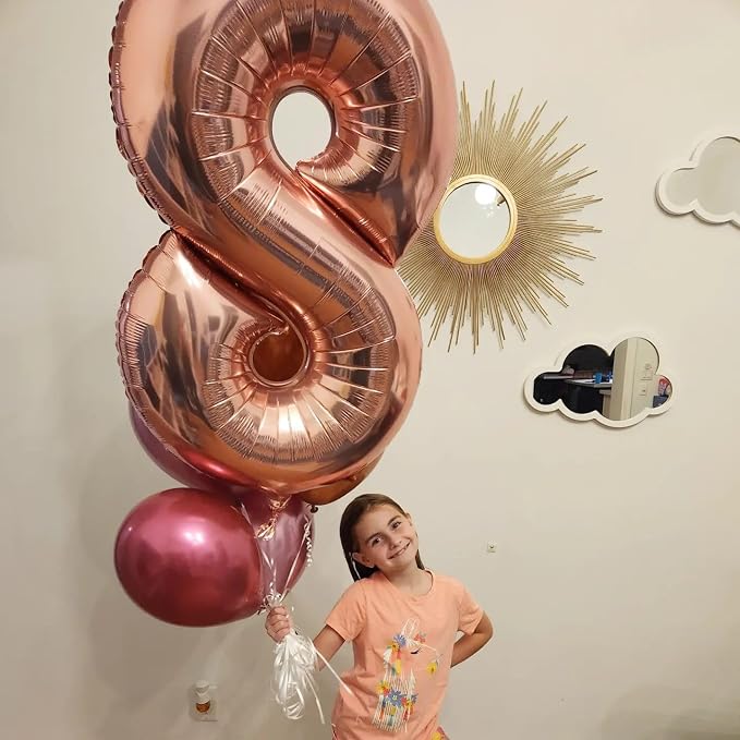Rose Gold 18 Balloon - Image 2
