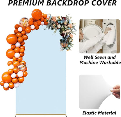 Neatsure Arch Backdrop Stand and Cover Set, 7.2FT Metal Photo Balloon Arch - Image 3