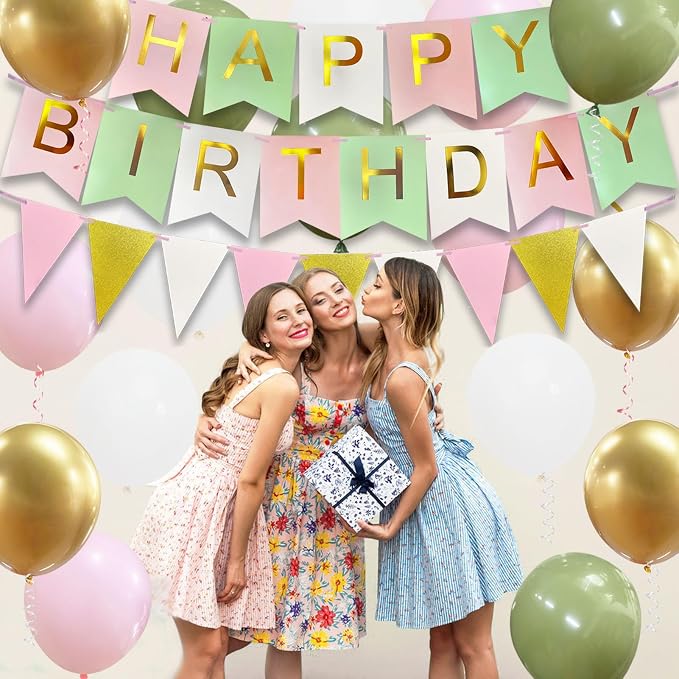 Happy Birthday Banner, Happy Birthday Decorations - Image 6