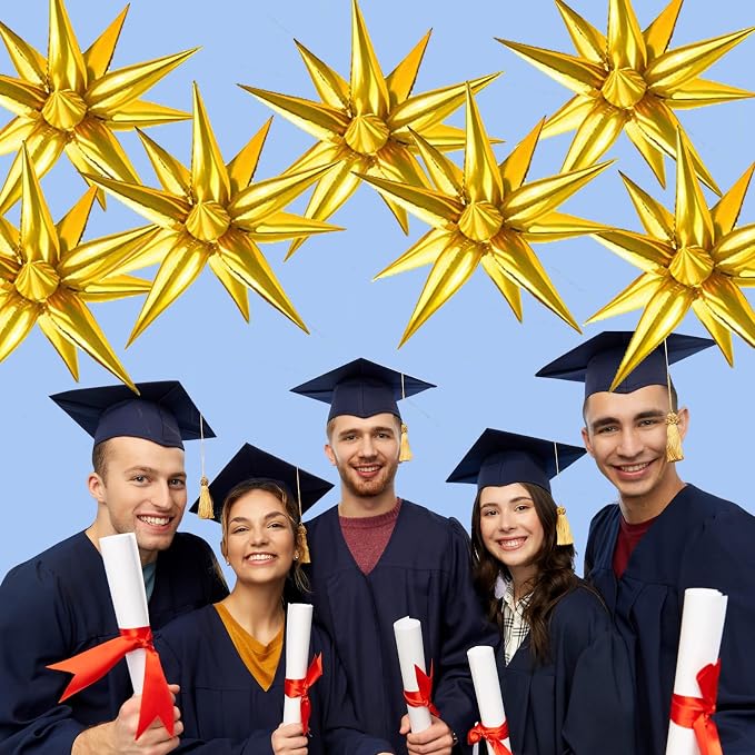 Gold Star Balloons - Image 8