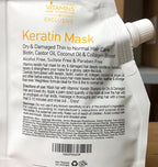 VITAMINS hair cosmetics Keratin Hair Mask - Protein Repair Keratin Treatment - Deep Conditioner for Dry, Damaged, Curly, Straight & Frizzy Hair with Biotin, Collagen & Castor Oil - 3.4 Fl Oz