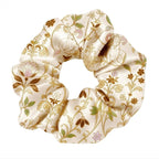 LILYSILK Silk Hair Scrunchies Ties for Frizz & Breakage Prevention 100% Mulberry No Damage Elastic Ponytail Holders, Capricornus