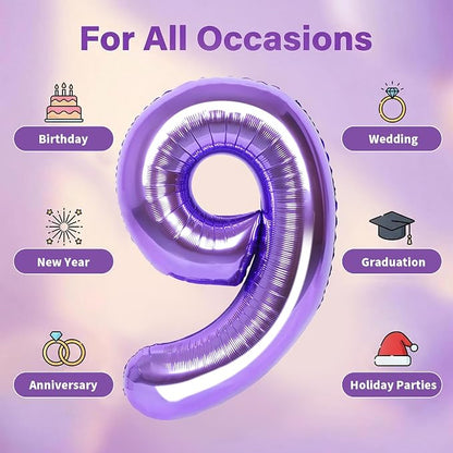 Number Balloons for Birthday Decorations - Image 4