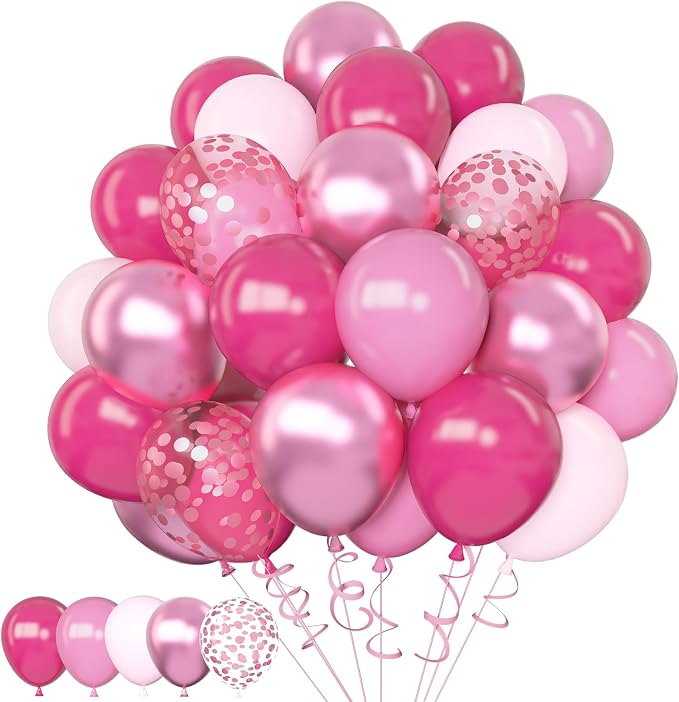 Amandir 153 Pcs Pink Balloon Arch Garland Kit Different Sizes | 18 12 10 5 inch - Image 7