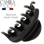 Camila Paris CP2385 French Hair Clip for Women for Thick Hair for Long Curly Wavy Hair, Large, Girls Hair Claw Clips Jaw Styling Hair Accessories for Women, Strong Hold No Slip Grip, Made in France