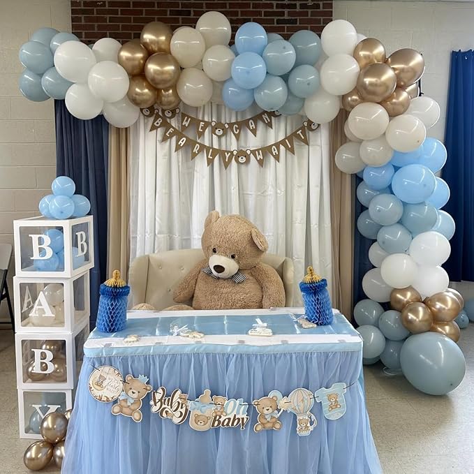 Dusty Blue Balloons - Image 3