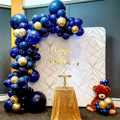 YMSZ Navy Blue Balloons with Different Sizes, Graduation, Baby Shower, Wedding - Image 6