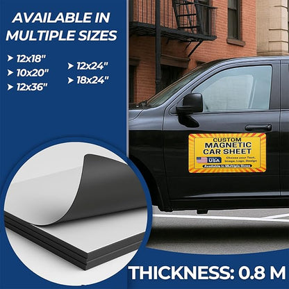 DC Custom Car Magnet Sign, Made in USA | Custom car magnet sign, HD Print - Image 7