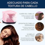 Electric Hair Steamer Cap with Temperature Control, Removable Thermal Hair Care Hat for Home Spa (Pink Type)