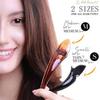 RC ROCHE 6 Pcs Duck Bill Alligator Hair Clips for Women Sectioning Flat Claw Long Thick Hair Inner Teeth Curved Styling Jaw Strong Secure Grip Salon, Large Black & White