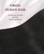 Pinkpearl Invisible Tape in Hair Extensions Human Hair, 20pcs 18inch 50g #2 Dark Brown Injection Tape in Extensions Real Remy Straight Seamless Silky Human Hair Injected