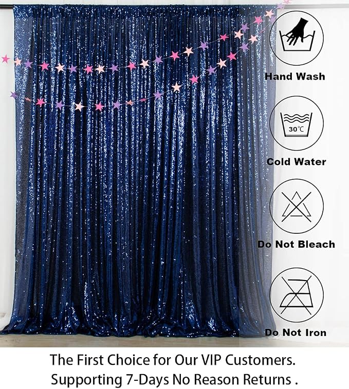 ShinyBeauty PHOTOBOOTH Background Best Choice-4FTx7FT-Sequin backdrops - Image 6