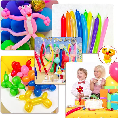 Long Grey 260 Balloons Thickened Latex Twisting Balloons - Image 7