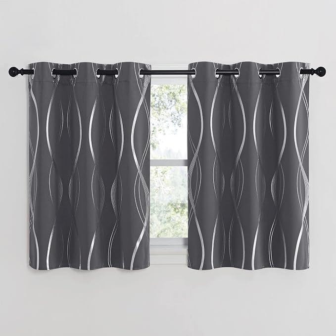 NICETOWN Blackout Curtains 40 inch Long - Image 2