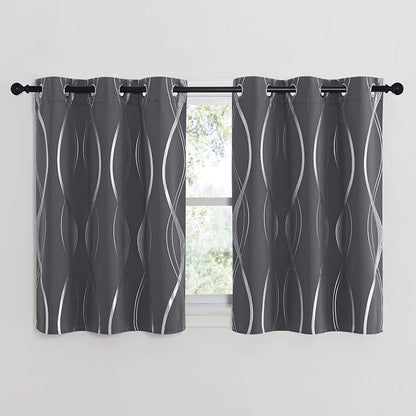 NICETOWN Blackout Curtains 40 inch Long - Image 2