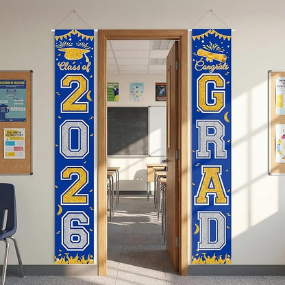 Graduation Banner 2026, Class of 2026 Banner, Indoor Outdoor Graduation Party - Image 5