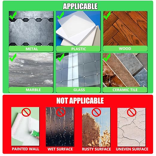 Double Sided Sticky Dot, Sticky Tack Poster Stickers Round Putty Clear Stickers - Image 7