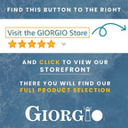 Giorgio G55 Wide Tooth Comb for Wet Hair Detangling, Thin to Medium Thickness Hair Detangler, Hair Combs for Women and Men, Handmade Large Tooth Rake Comb Saw-Cut and Hand Polished