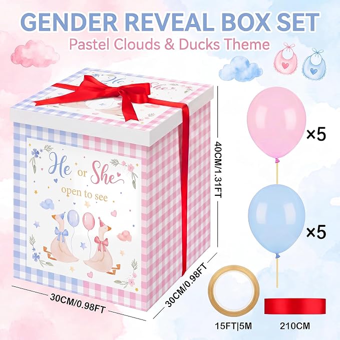 Hungdao Gender Reveal Balloon Box - Image 2