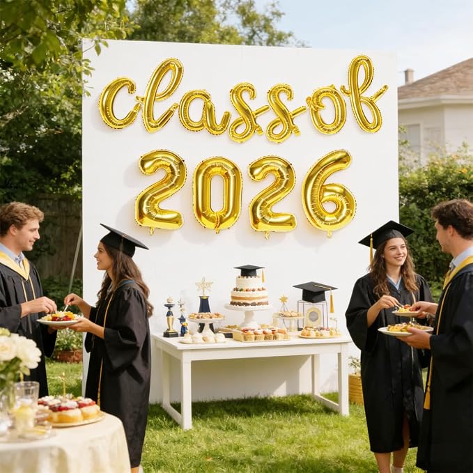 Class of 2026 Graduation Balloons, Grad Party Supplies, Balloon Banner - Image 4