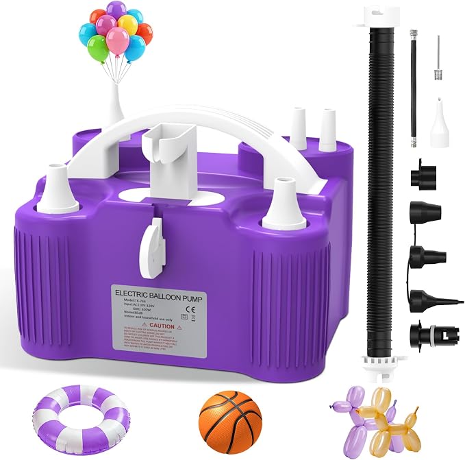4-in-1 Electric Balloon Pump by IDAODANBalloonArchStandDecorations