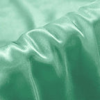 Aormenzy Satin Pillow Cases for Women Queen Size Set of 2, Mint Green Satin Pillowcase for Hair with Envelope Closure Silky Pillow Covers Wrinkle, Fade Resistant (20x30 Inches)