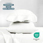 Bare Home Microfiber Pillow Cases - King Size Set of 2 - Cooling Pillowcases - Double Brushed - Ivory Pillowcases 2 Pack - Easy Care (King Pillowcase Set of 2, Ivory)