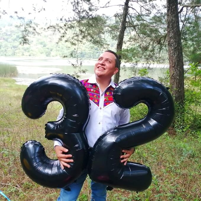 Black 19 Balloon - Image 7