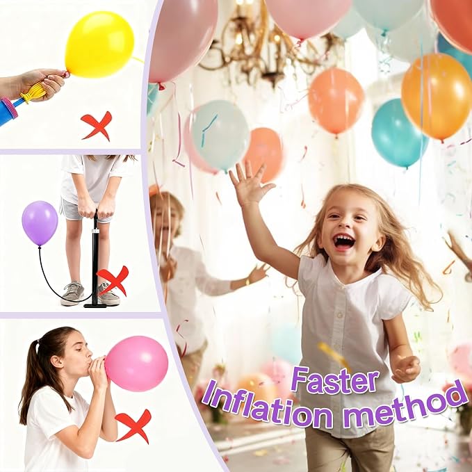 4-in-1 Electric Balloon Pump for All Balloons, Inflatables, and Sports Balls - Image 3