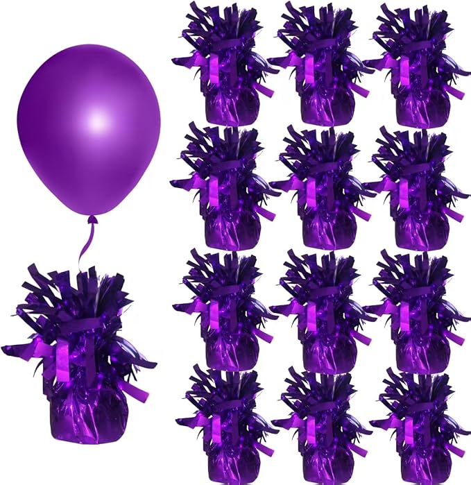 balloon weights are perfect for parties, weddings. Each pack includes 12PCS by Unknown