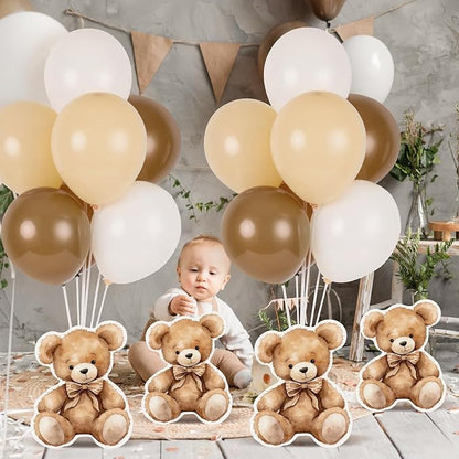 6 Sets Balloon Stand Kit for Table Bear Baby Shower Centerpieces - Image 5