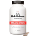 Keeps Daily Hair Growth Supplement for Visibly Thicker, Fuller Looking Hair - Hair Thinning Supplement with Biotin, Saw Palmetto, Vitamins A, B6, B12, C, D & Calcium - Men & Women - 3 Month Supply