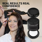 Gowwim Root Touch up Powder, Instantly Gray Hair Cover up Hairline Powder for Women & Men Waterproof and Sweatproof Root Cover Up Long-Lasting for Thinning & Loss Hair (Med Brown2, 10G+1)