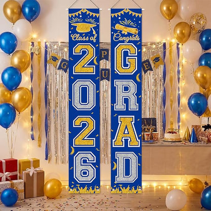 Graduation Banner 2026, Class of 2026 Banner, Indoor Outdoor Graduation Party - Image 4